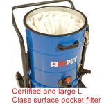 Certified and large L Class surface pocket filter
